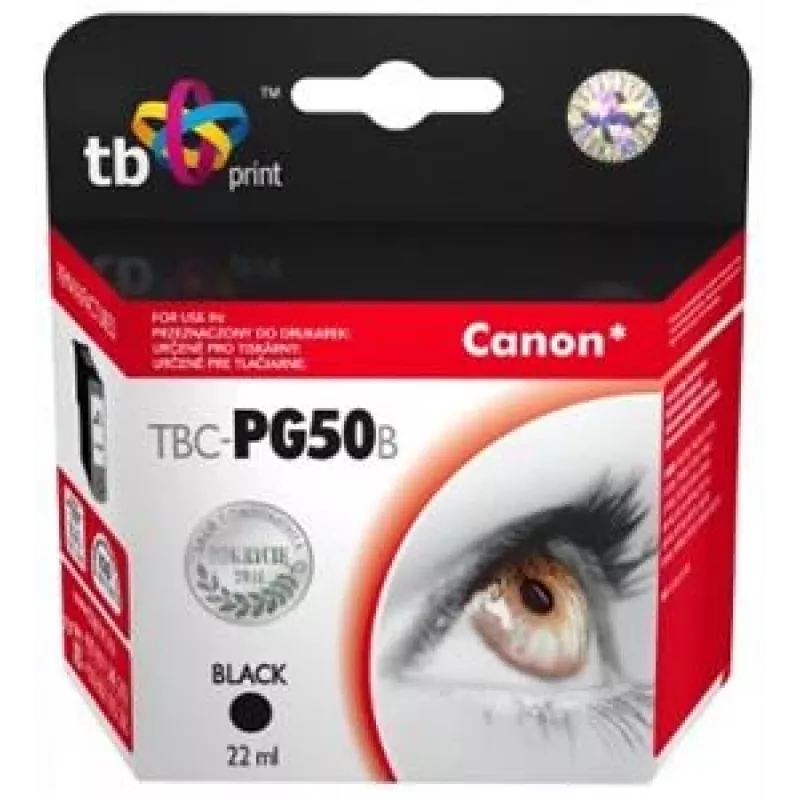 Μελάνι TBC-PG50B (Canon PG-50) μαύρο ανακατασκευασμένο