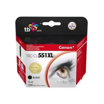 Συμβατό μελανοδοχείο TB για Canon CLI-551XL BK μαύρο