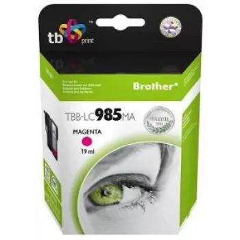 Μελάνι συμβατό TB Brother LC 985 MA 100% N