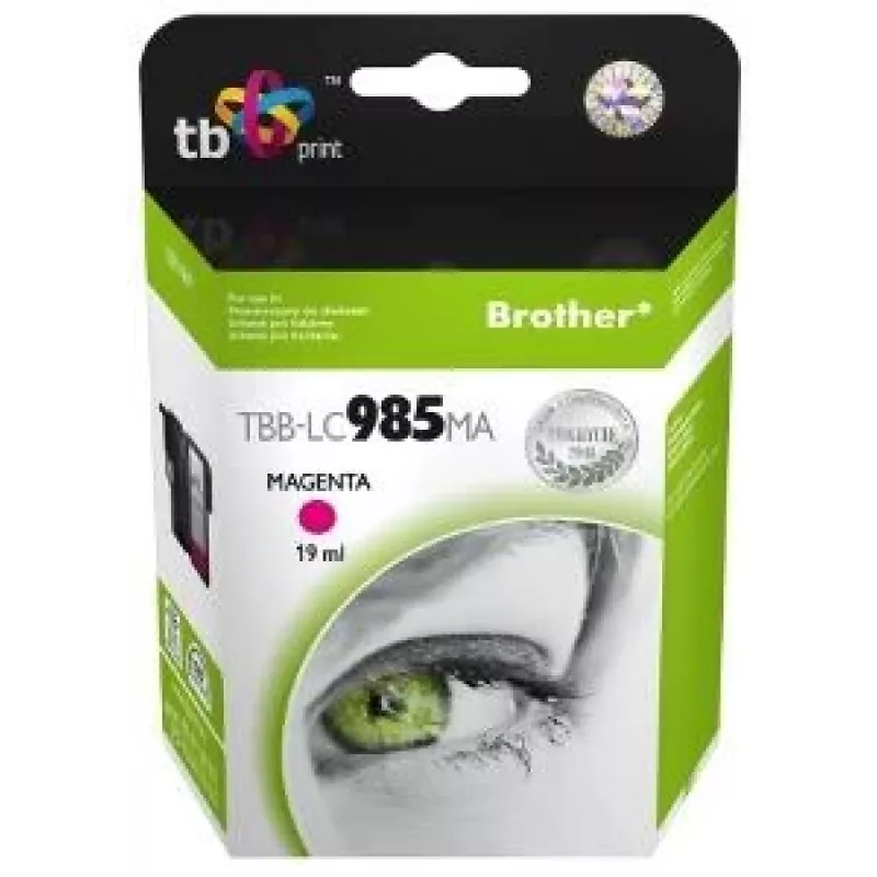 Μελάνι συμβατό TB Brother LC 985 MA 100% N