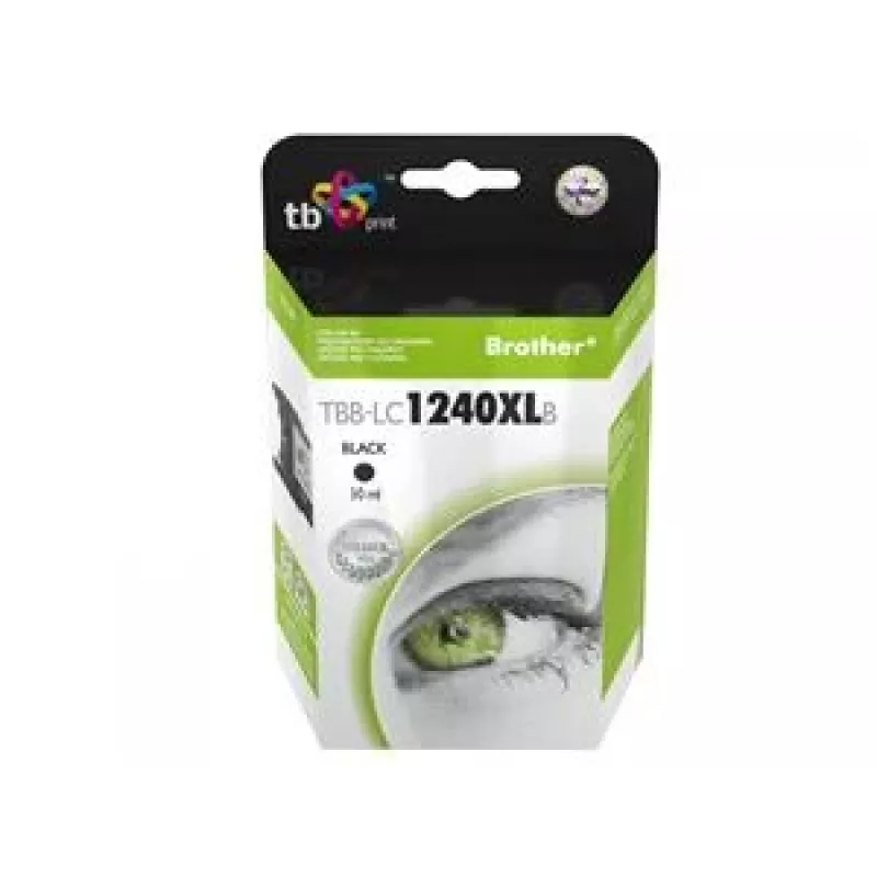 Μελάνι για Brother MFC-J6510DW LC1240XL Μαύρο TBB-LC1240XLB