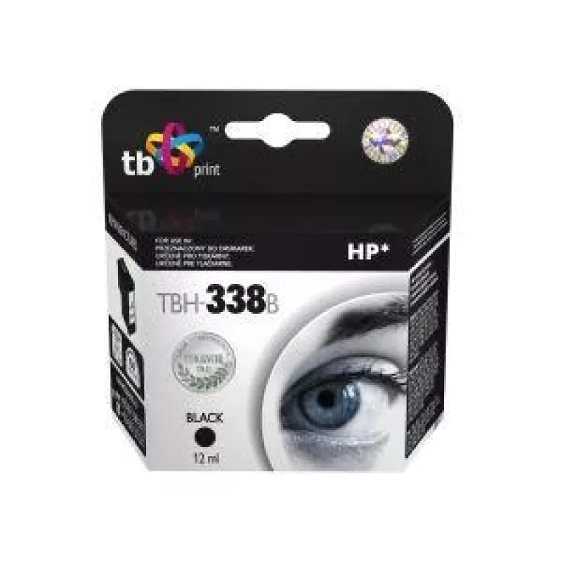 Μελάνι TBH-338B (HP No. 338 - C8765EE) μαύρο ανακατασκευασμένο