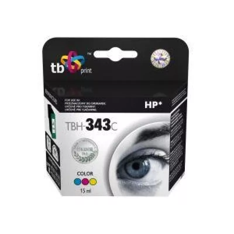 Μελάνι TBH-343C (HP Nr. 343 - C8766EE) έγχρωμο ανακατασκευασμένο