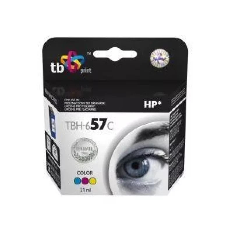 Μελάνι TBH-657C (HP No. 57 - C6657A) έγχρωμο ανακατασκευασμένο
