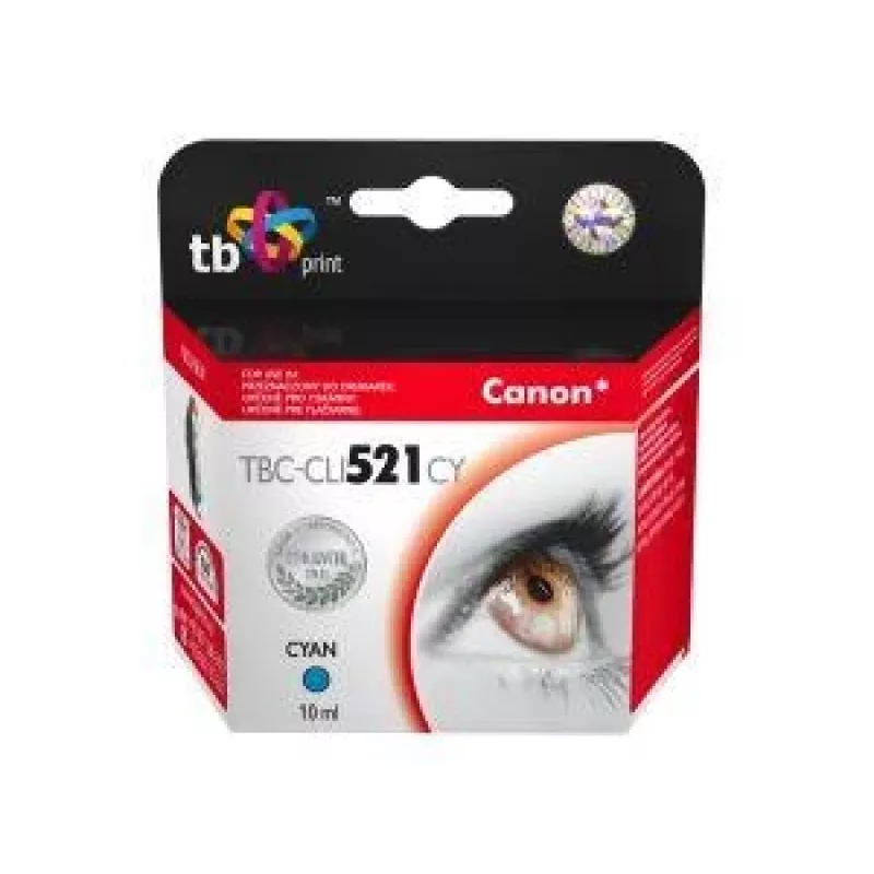 Μελάνι TB συμβατό S Canon CLI-521C 100% νέο