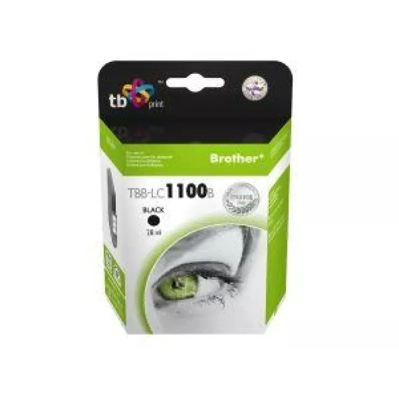 Μελάνι TBB-LC1100B (Brother LC980/1100) μαύρο 100% νέο