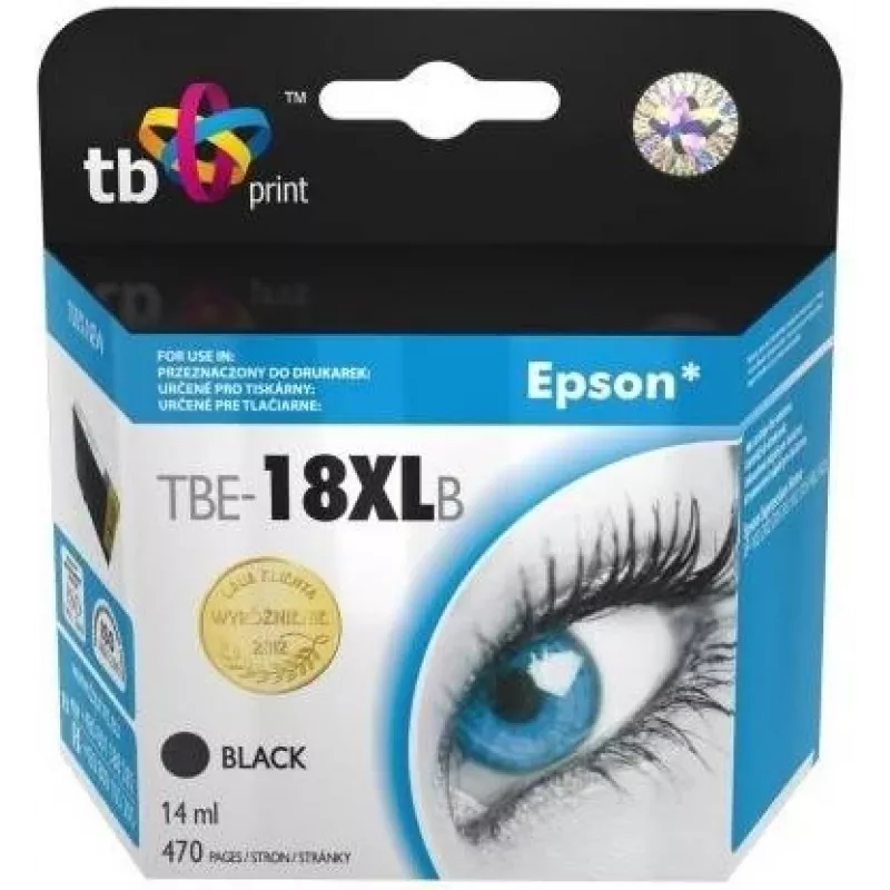 Μελάνι TB συμβατό S Epson T1811 μαύρο 100% νέο