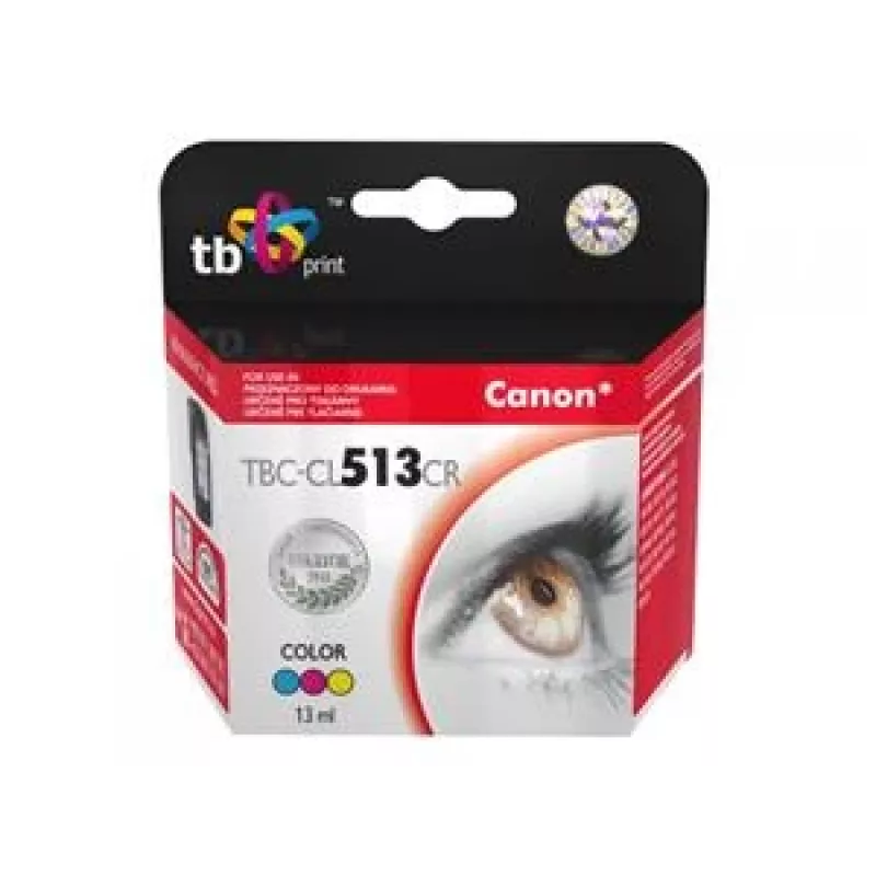 Μελάνι για Canon MP 480 Color ανακατασκευασμένο TBC-CL513CR