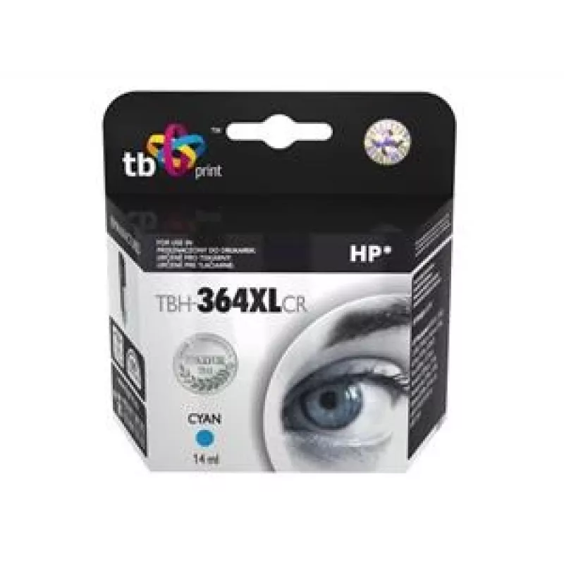 Μελανοταινία TB Συμβ. S HP CB323EE (Nr. 364), TBH-364XLCR, Cyan