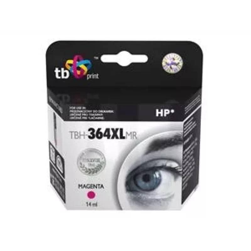 Μελανοταινία TB Συμβ. S HP CB324EE (No.364), TBH-364XLMR, Magenta