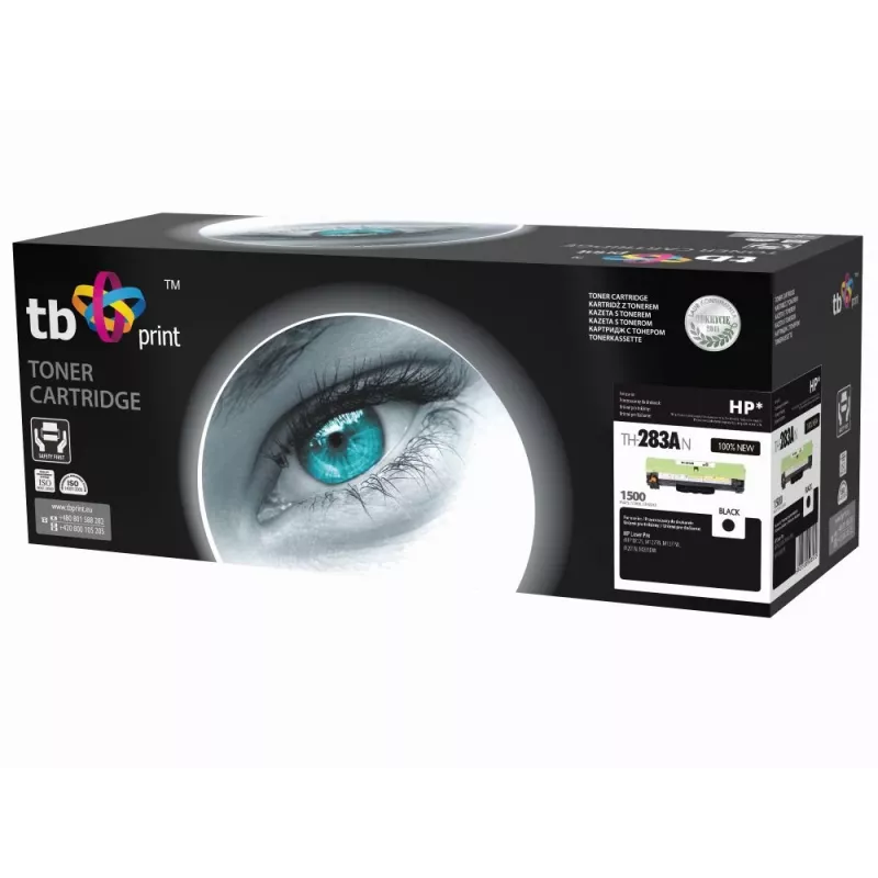 Τόνερ TB συμβατό με HP CF283A Μαύρο (HP 125),1500, NEW