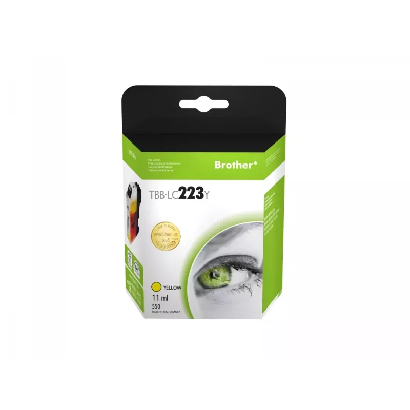 Μελάνι για Brother LC223 TBB-LC223Y YE