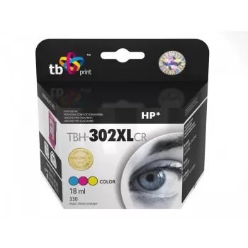 Μελάνι για HP DJ 1110/2130 TBH 302XLCR Έγχρωμο ανακατασκευασμένο