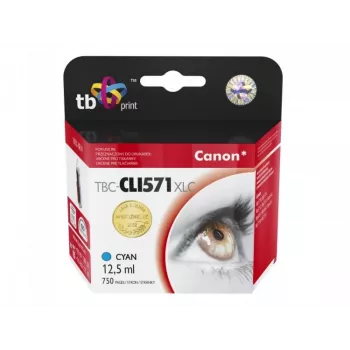 Μελάνι για Canon CLI-571XL TBC-CLI571XLC CY 100% νέο