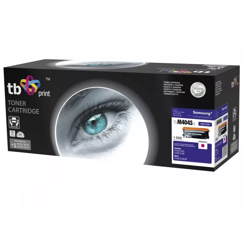 Τόνερ TB Komp S Samsung CLT-M404S, νέο, 1000, ματζέντα