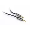 Gembird CCAP-444-1M Καλώδιο ήχου 3,5mm μαύρο (CCAP-444-1M)