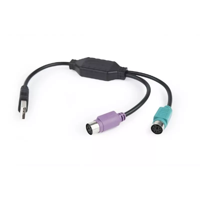 Προσαρμογέας 2xPS2->USB ποντίκι + πληκτρολόγιο