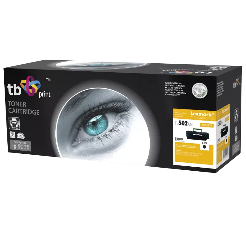 Τόνερ για Lexmark MS310 TL-502AN BK 100% νέο