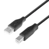 TB Καλώδιο USB AM-BM 1.8 μαύρο (AKTBXKU1PABW18B)