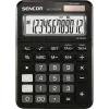 Υπολογιστής SENCOR SEC 372BK 12ψήφια οθόνη LCD απλός επιτραπέζιος υπολογιστής, λειτουργία με μπαταρία