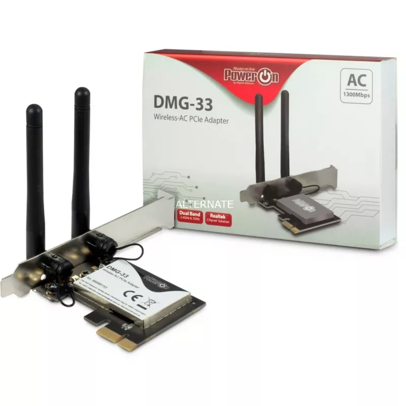 Εσωτερική κάρτα WLAN Inter-Tech DMG-33 1300 Mbit/s