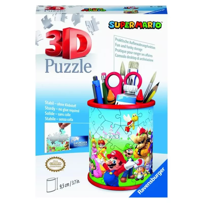 3D Puzzle Ravensburger Super Mario θήκη στυλό 54 τεμάχια
