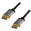 Καλώδιο DisplayPort LogiLink CDA0100 1 m Μαύρο Γκρι