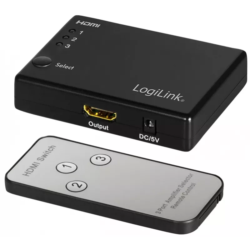 Διακόπτης βίντεο HDMI LogiLink HD0042