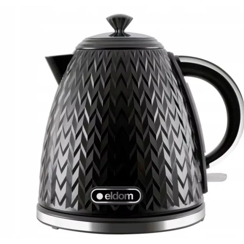 ELDOM NELA βραστήρας, χωρητικότητα 1,7 l, ισχύς 2000 W, μαύρο