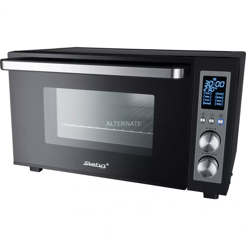 Συσκευή γκριλ και ψησίματος Steba KB E300 04-50-00 1200W 30L, μαύρο