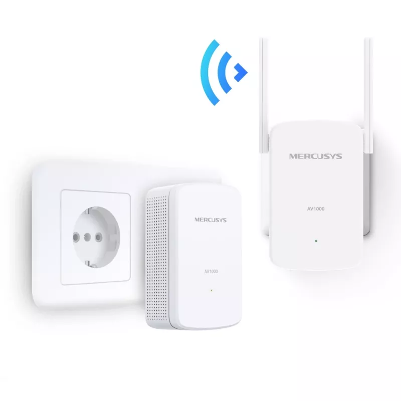 Powerline-Ασύρματο Kit Mercusys AV1000