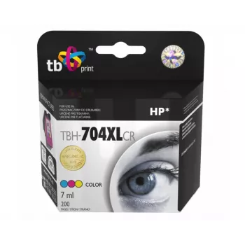 Μελάνι HP DJ IA 2060 Color ανακατασκευασμένο XL TBH-704XLCR (HP No. 704 CN693AE)