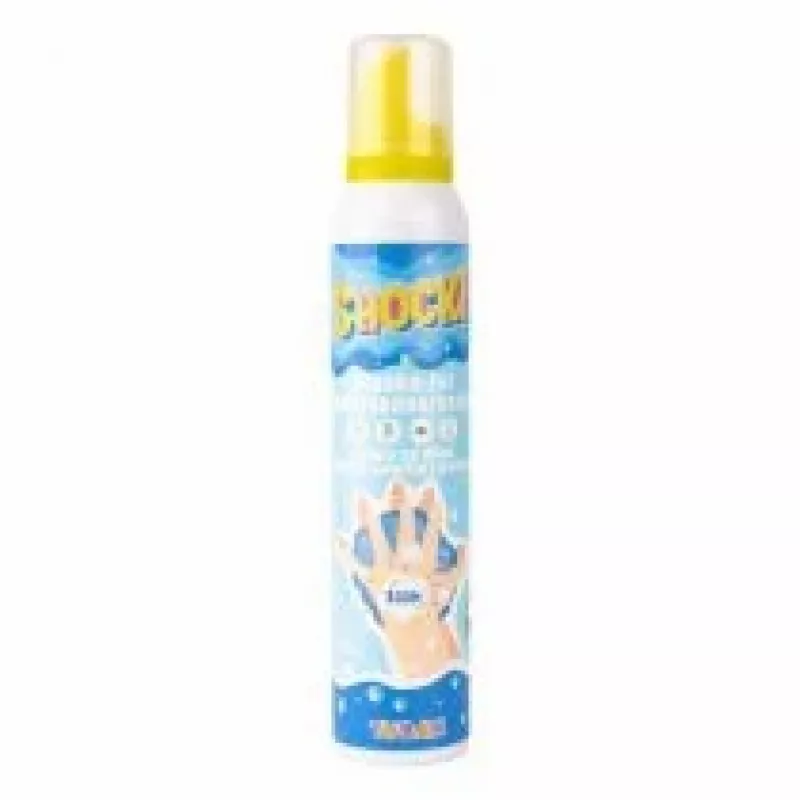 Slime Tuban SHOCK! MULTISENSORY FOAM-GEL ICE 200 ml μπλε