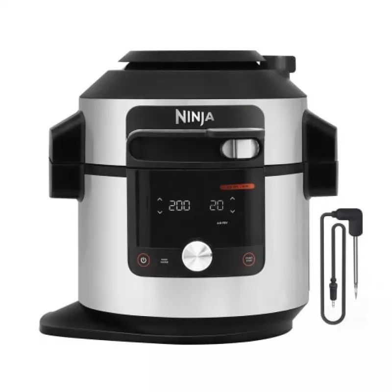 Multicooker Ninja OL750EU 7,5 L 1760 W Μαύρο Ανοξείδωτο ατσάλι, 14 αυτόματα προγράμματα