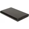 Θήκη HDD Inter-Tech 88884122 Μαύρη 2.5 ιντσών