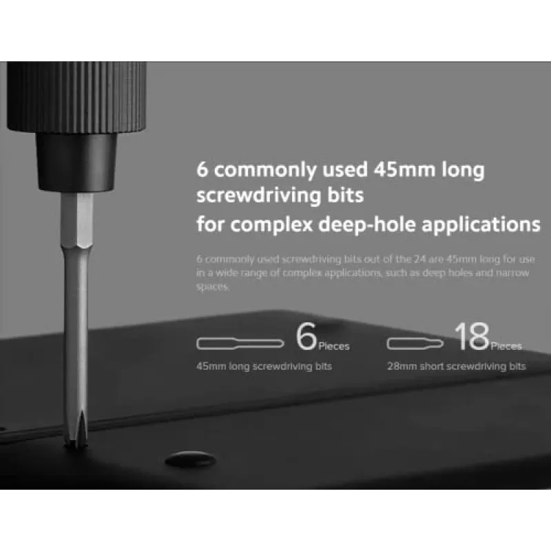 Σετ Xiaomi MJDDLSD003QW 170 RPM Γκρι