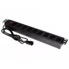 ALANTEC Πολύπριζο 19 ιντσών - 9 υποδοχές UPS - βύσμα UPS-C14 (PZ010)