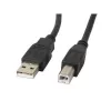 Lanberg CA-USBA-11CC-0050-BK Καλώδιο USB 5 m 2.0 USB B Μαύρο (CA-USBA-11CC-0050-BK)