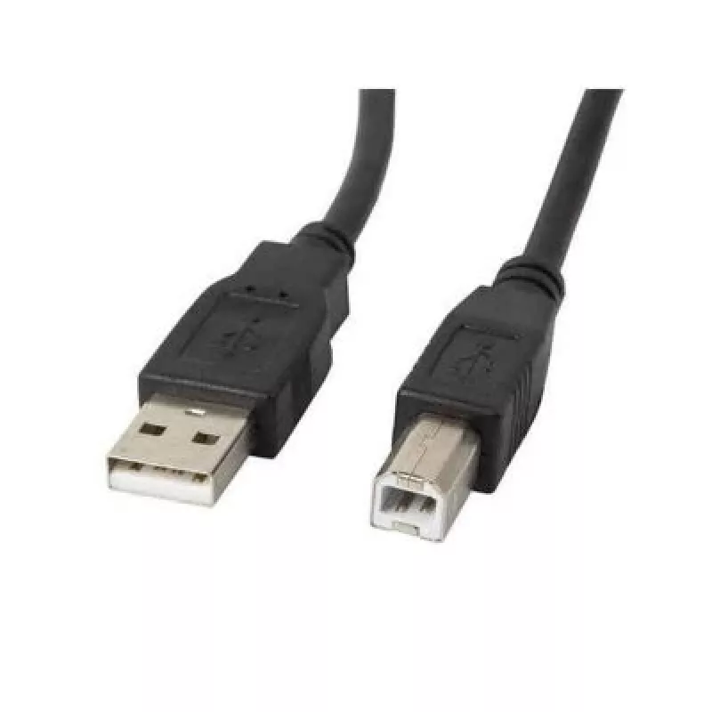 Lanberg CA-USBA-11CC-0050-BK Καλώδιο USB 5 m 2.0 USB B Μαύρο (CA-USBA-11CC-0050-BK)