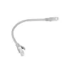LANBERG Cat6 U/UTP RJ-45 Καλώδιο δικτύου PCU6-10CC-0100-S, 1 m, γκρι