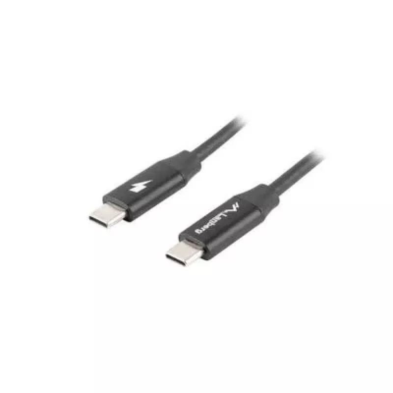 LANBERG Καλώδιο USB-C σε USB-C CA-CMCM-40CU-0018-BK — USB 2.0, 1,8 m, μαύρο