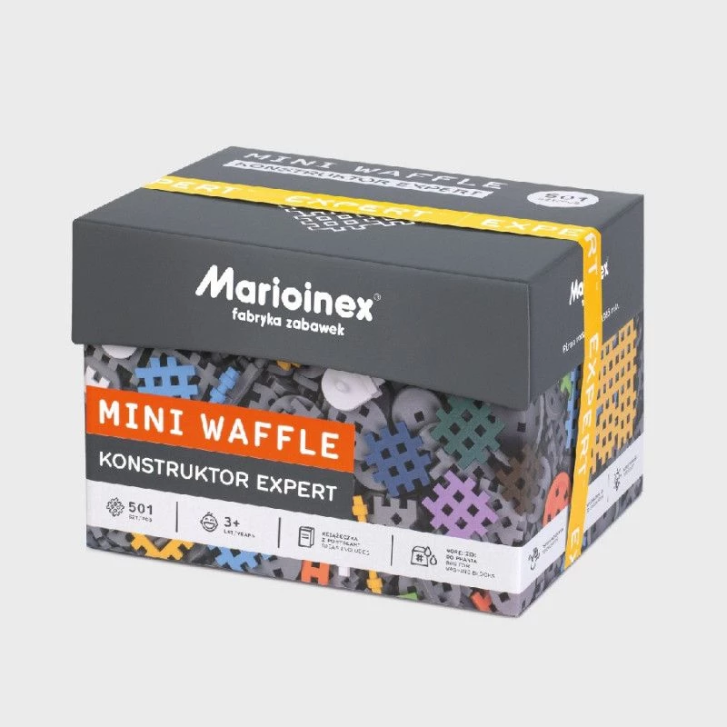 Παιχνίδι δομικών Marioinex Blocks mini Waffle Expert — 100 τεμ., πολύχρωμο, ηλικία 3+