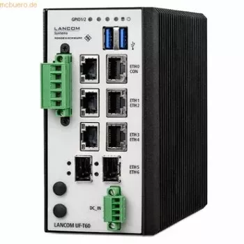 LANCOM R&S Unified Firewall UF-T60 - Firewall - 7 θύρες - GigE - τροφοδοσία DC