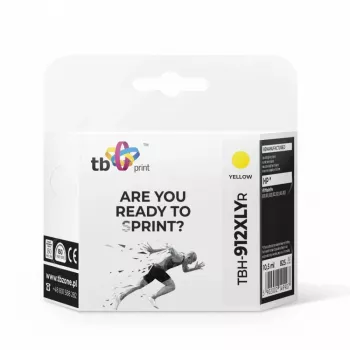 Δοχείο μελάνης TB συμβατό με HP OfficeJet Pro 8025 912XL, κίτρινο reman.