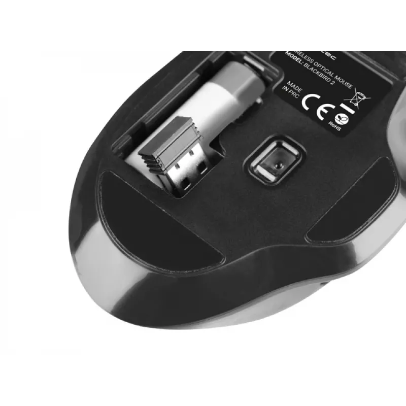 Natec Genesis Blackbird 2 Ποντίκι RF Wireless Οπτικό 1600 DPI
