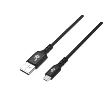 Καλώδιο USB0-Micro USB 2m Σιλικόνης μαύρο Quick Charge