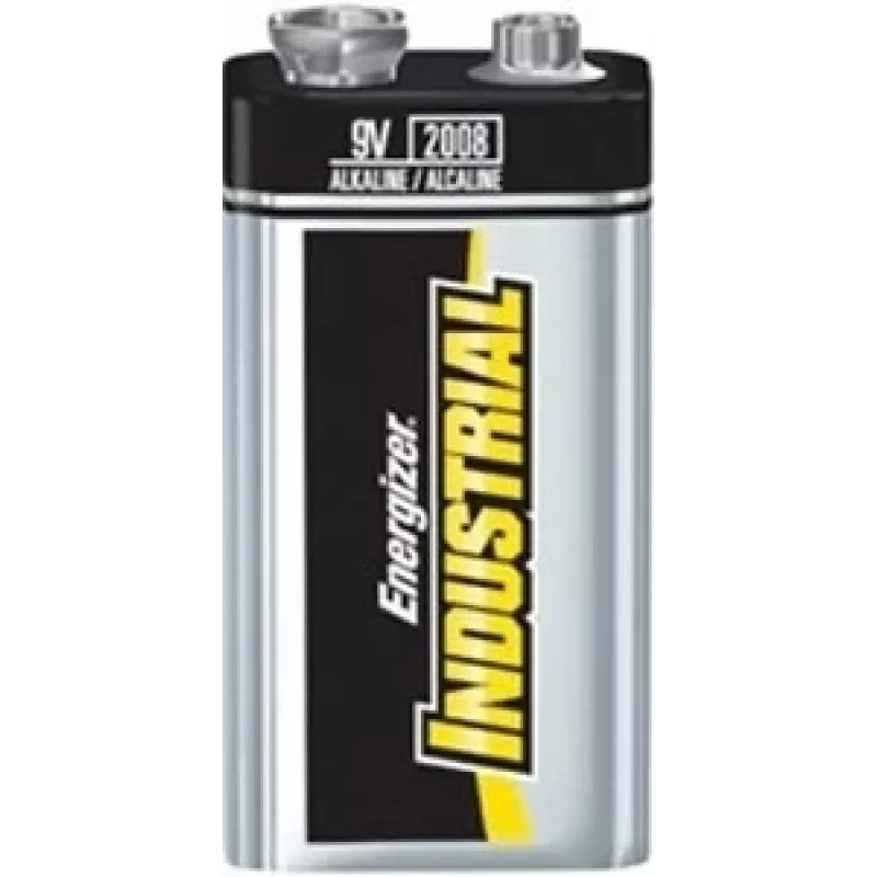 Energizer 9V PP3 Industrial Αλκαλικές μπαταρίες, συσκευασία 12 τεμ.