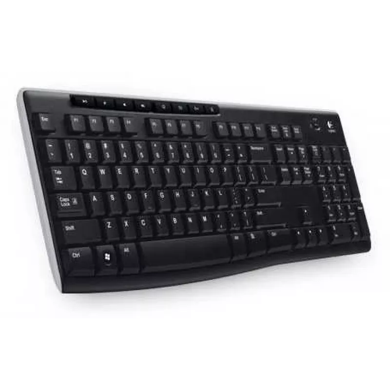 Logitech K270 Ασύρματο Πληκτρολόγιο με Unifying Receiver σε Μαύρο