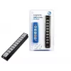 LogiLink UA0096 USB hub 480 Mbit/s μαύρο