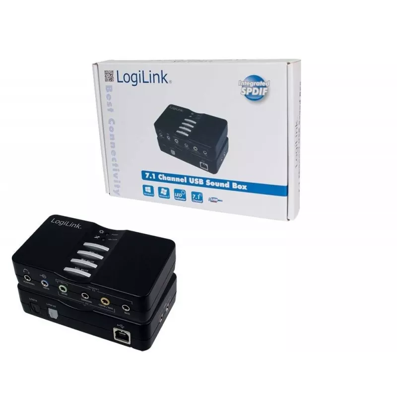 LogiLink USB Sound Box Dolby 7.1 8 καναλιών 7.1 κανάλια